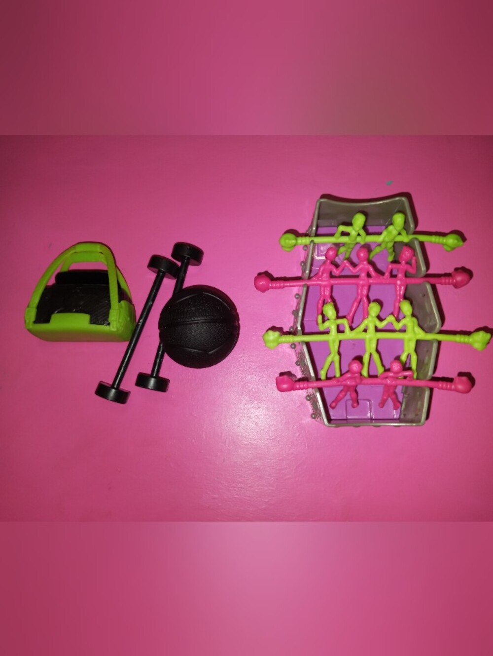 Monster High doll Basketball Game Playset Accessories Bundle
